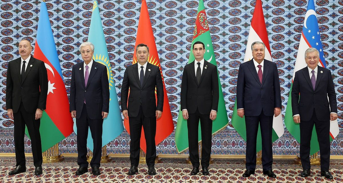 A consultative meeting of the heads of state of Central Asia and Azerbaijan takes place in Avaza